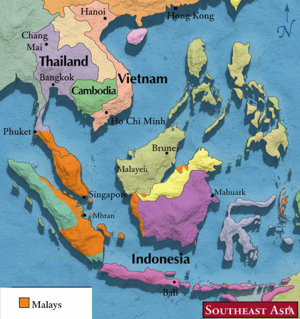South East Asia Map